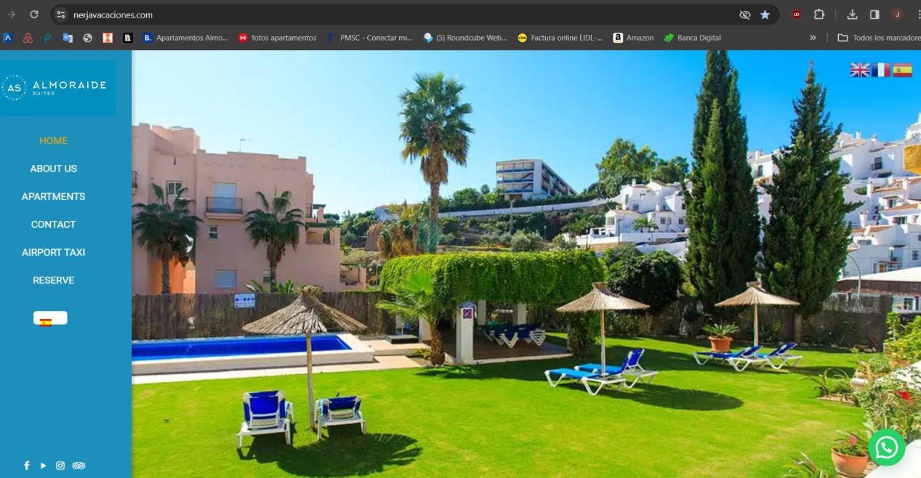 At Almoraide Rooms Suites (Adults Only) Nerja Exteriér fotografie
